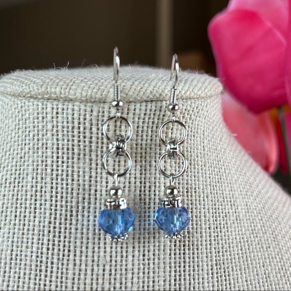 💙Handmade Earrings 💙 - Picture 3 of 9
